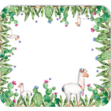 RNK verlag Mousepad block "Lama", 240 x 220 mm, 30 Blatt