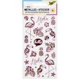 folia metallic-sticker Rainforest, Blattformat: 95 x 175 mm