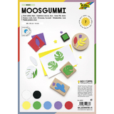 folia moosgummi BASIC, selbstklebend, 7 Blatt