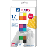 FIMO soft Modelliermasse-Set "Basic", 12er Set