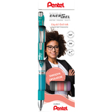 Pentel gel-tintenroller EnerGel xmrt Liquid, 4er Set