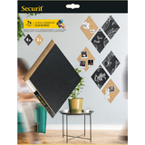 Securit kreide- & korktafel SILHOUETTE "Diamond"