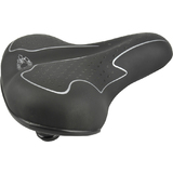 FISCHER touren-fahrradsattel Elastomer, schwarz/wei