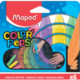 Maped Straenmalkreide COLOR'PEPS, 6er Kartonetui