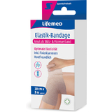 Lifemed Elastik-Bandage, hautfarben, 100 mm x 3,0 m