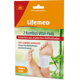 Lifemed Bambus-Vital-Pads, 80 x 60 mm, wei, 2er Pack