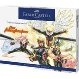 FABER-CASTELL tuschestift PITT artist pen, 15er etui Comic