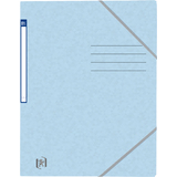 Oxford eckspannermappe Top File+, din A4, pastell blau