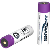 ANSMANN li-ion Akku 18650, 3.6 V, 2600 mAh