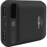 ANSMANN mobiler Zusatzakku powerbank 10.8 mini, schwarz