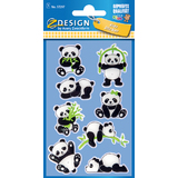 AVERY zweckform ZDesign kids Glossy-Sticker "Panda"