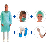 HYGOSTAR schutzset MRSA II, grn, 5-teilig