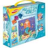 Joustra kreativ- & bastelset "PAILLETTEN-KUNST", im Koffer