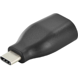 DIGITUS usb Adapter, usb-c - USB-A, schwarz