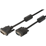 DIGITUS Adapterkabel, dvi - HD15, 2,0 m, schwarz