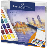 FABER-CASTELL aquarellfarbe in Npfchen, 48er Etui