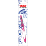 herlitz druckkugelschreiber my.pen, pink/wei