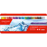 CARAN D'ACHE aquarell-wachsmalstift NEOCOLOR II, 30er Etui