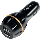 LogiLink USB-KFZ-Ladegert, 2-fach