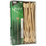 PAPSTAR Getrnke-Quirle "pure", aus Bambus, Lnge: 180 mm