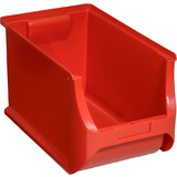 allit sichtlagerkasten ProfiPlus box 4H, aus PP, rot