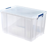 Fellowes aufbewahrungsbox ProStore, 85 Liter, transparent