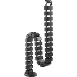 DIGITUS kabelmanagement Kabelschlange, Farbe: schwarz
