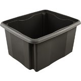 keeeper aufbewahrungsbox "emil eco", 24 Liter, graphite