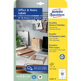 AVERY zweckform Recycling-Universal-Etiketten home Office