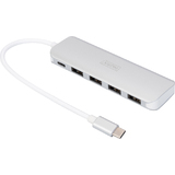 DIGITUS usb-c 3.0 Hub, 4-Port, silber