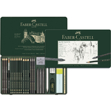 FABER-CASTELL pitt GRAPHITE set gro, 26-teiliges Etui