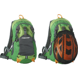 FISCHER rucksack mit Helmnetz, grn / grau