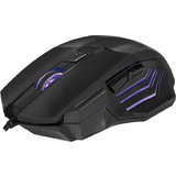 LogiLink gaming Maus, kabelgebunden, schwarz, 2400 dpi