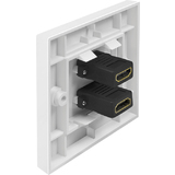 LogiLink Anschlussdose, 2x hdmi Kupplung - hdmi Kupplung