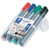 STAEDTLER lumocolor Flipchart-Marker 356B, 4er Etui