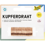 folia Kupferdraht, 0,3 mm x 80 m, aus Kupfer