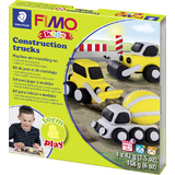 FIMO kids Modellier-Set form & play "Construction trucks"