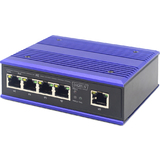DIGITUS industrial Fast ethernet PoE Switch, 4-Port