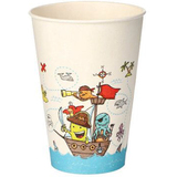 PAPSTAR papp-trinkbecher "Pirate Crew", 0,2 l