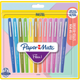 Paper:Mate faserschreiber Flair PASTELL, 12er Blister