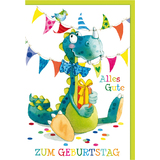 SUSY card Geburtstagskarte "Drache"