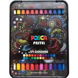 POSCA wachsmalstift PASTEL KPA100, 24er Etui