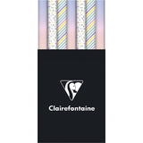 Clairefontaine geschenkpapier "Basic 2", im Display
