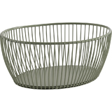 APS brot- und obstkorb SVART, oval, 200 x 150 mm, grn