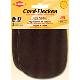 KLEIBER Cord-Flecken, 135 x 100 mm, braun