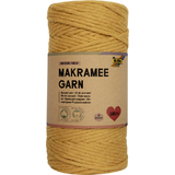 folia makramee-garn MUSTARD FIELD, Lnge: 100 m