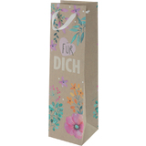 SUSY card Flaschentte "Flower Frame", fr 1 Flasche