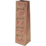 SUSY card Flaschentte "Good Wine", fr 1 Flasche