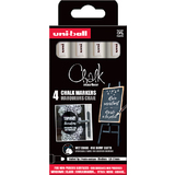 uni-ball kreidemarker Chalk marker PWE5M/4 PF, 4er Etui