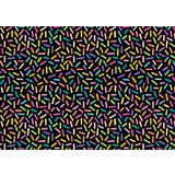 SUSY card Geschenkpapier "Sprinkles black", auf Rolle